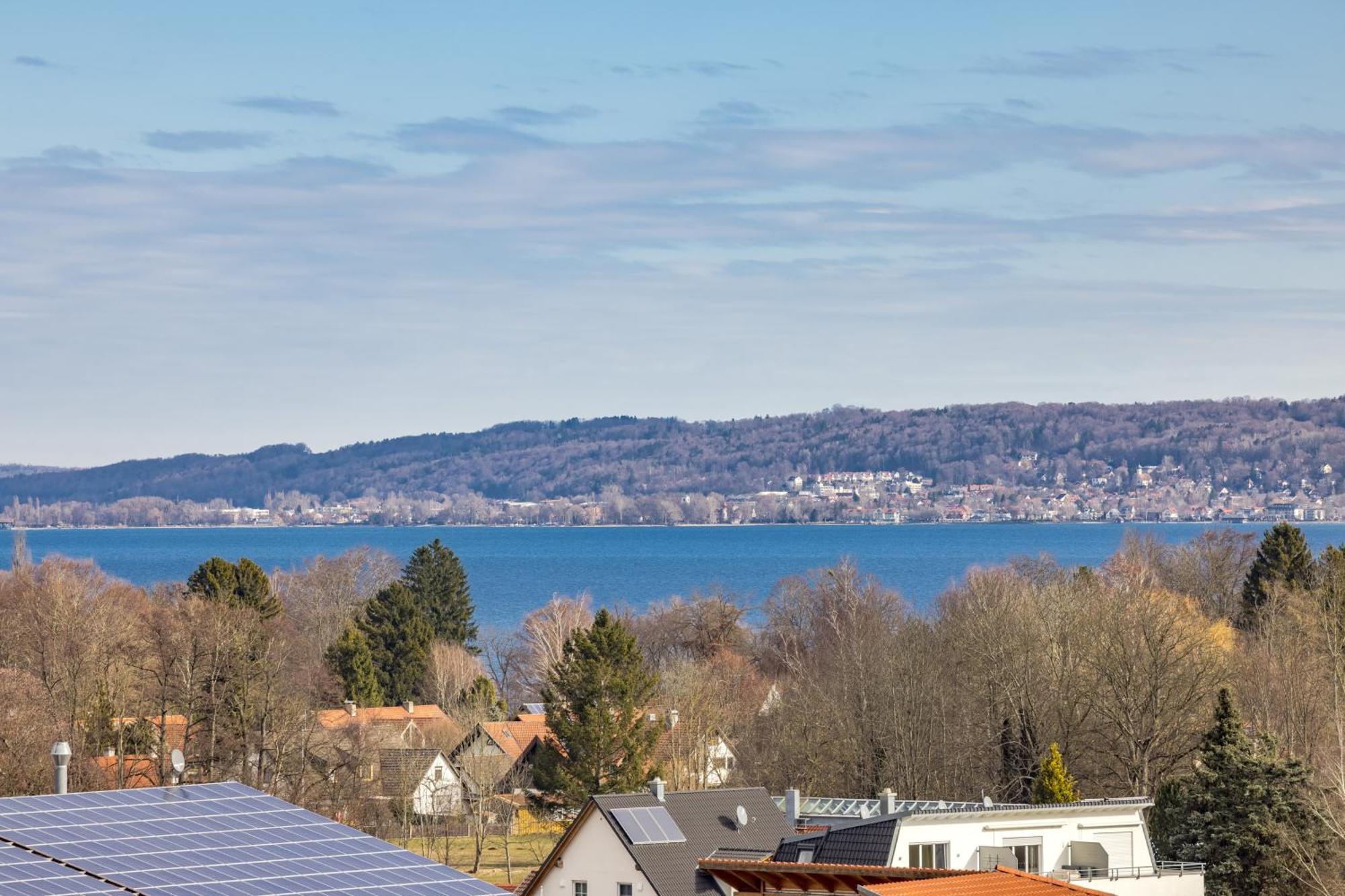 Gemuetliches Wohlfuehl-Apartment Mit Perfektem Seeblick Diessen am Ammersee Bagian luar foto
