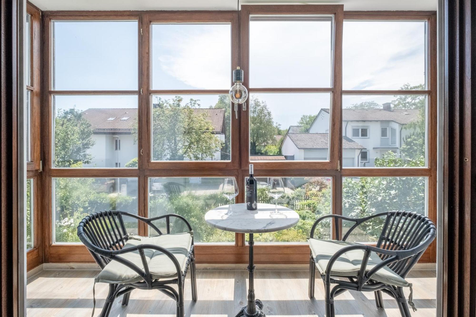 Gemuetliches Wohlfuehl-Apartment Mit Perfektem Seeblick Diessen am Ammersee Bagian luar foto